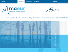 Tablet Screenshot of maeur.nl